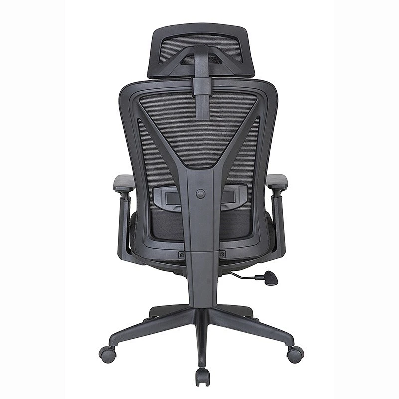modern furniture BIFMA standard high back mesh fabric headrest executive office chair