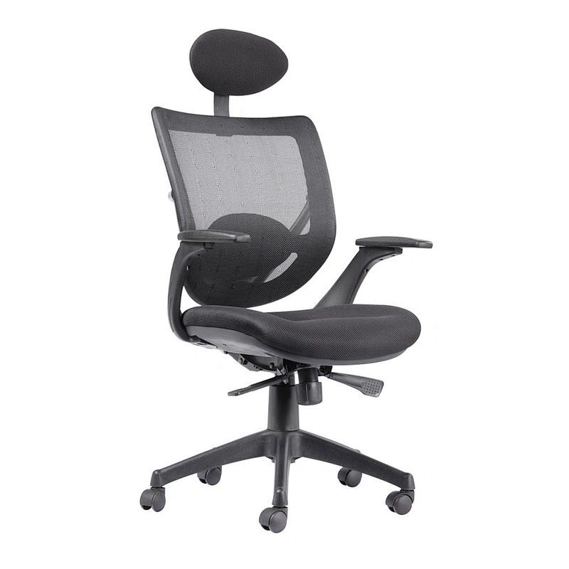 High Back Mesh Office Chair with Headrest&Lumbar Support Swivel Chairs