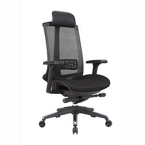 High-back Desk Chair Racing Style with Lumbar Support - Height Adjustable Seat,Headrest- Breathable Mesh Back,Foam Seat cushion