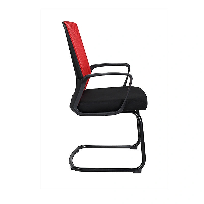 Swivel Style Mesh Chairs China Fixed Armrest Modern Mesh Fabric Ergonomic Office Mesh Visitor Chair