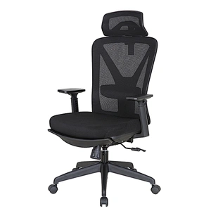 Bifma standard Armrest adjustable Ergonomic High Back office chair with footrest