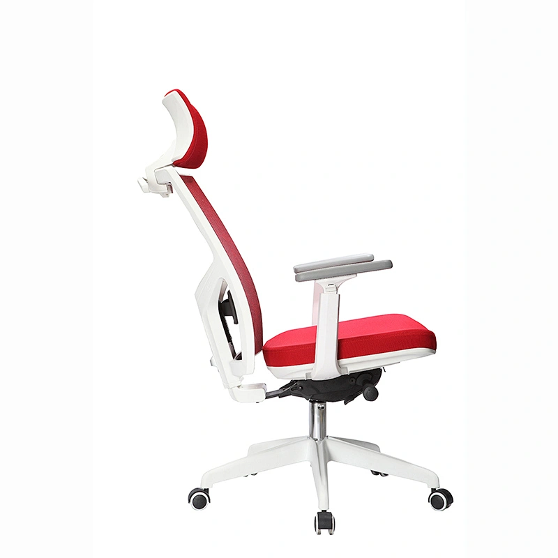 china sullpier headrest arm adjustable multifunction mechanism white luxury office chair up and down high back chair