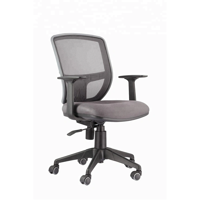 Anji chairs staff ergonomic swivel mesh computer office chair with wheel