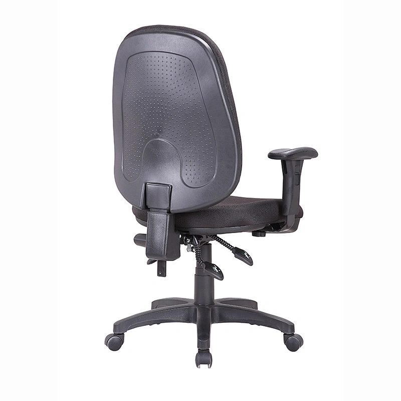 High Back Pewter Fabric Ergonomic Task Chair, Eurotech Seating