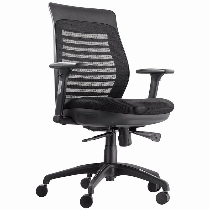 Popular mid back staff office Affordable black executive mesh office chair