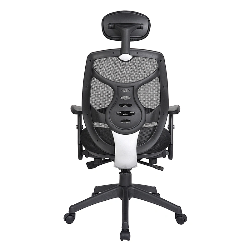 Furniture Mid-Back Black Mesh Task Office  Chair with Adjustable Arms