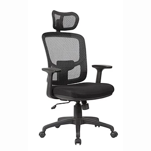 Wholesale Hot Selling Black Reception liftup locking Seat Swivel Mesh Ergonomic Executive Computer Office Chair
