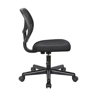 Low Price Medium Back Office Task Swivel Seat Adjustable Ergonomic Executive Computer Chair With Armrest