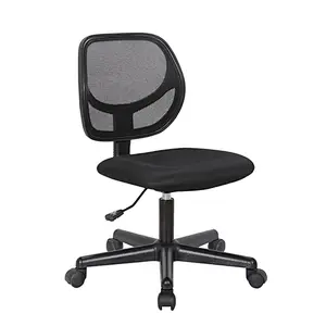Low Price Medium Back Office Task Swivel Seat Adjustable Ergonomic Executive Computer Chair With Armrest