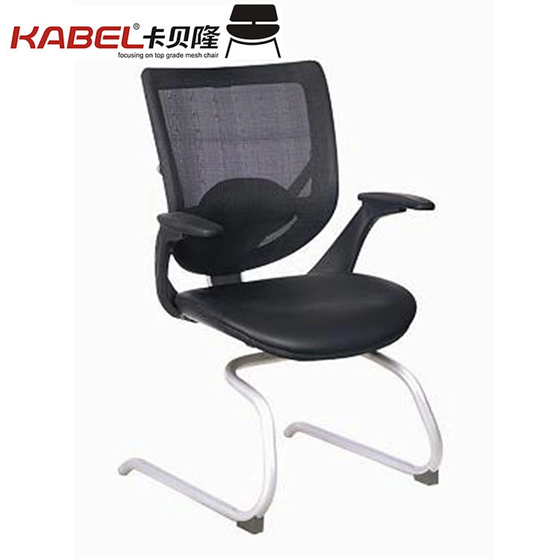 China Office Furniture Middle Back Swivel Mesh Conference Office Metal Frame Office Visitor Chair