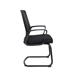 Swivel Style Mesh Chairs China Fixed Armrest Modern Mesh Fabric Ergonomic Office Mesh Visitor Chair