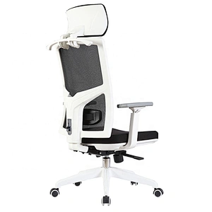 Ergonomic High Back Adjustable Swivel office Chair, Black Desk Mesh Office Chair with Armrest