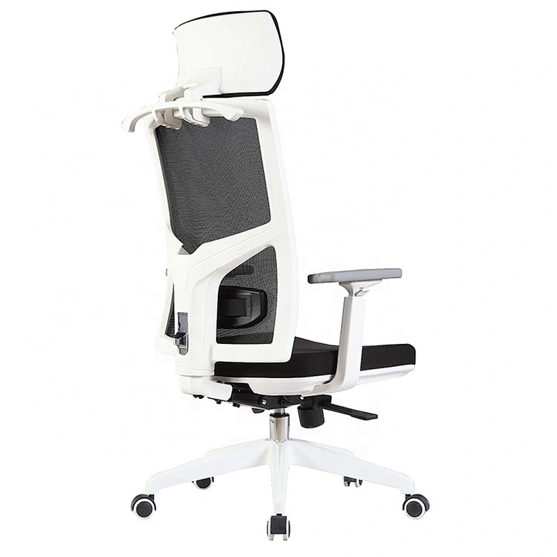 Ergonomic High Back Adjustable Swivel office Chair, Black Desk Mesh Office Chair with Armrest