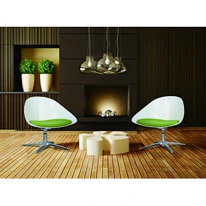 Nordic Europe Hotel Modern Comfort Leisure Plastic Chair for Coffee Shop