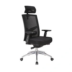Pp Armrest Plastic Fiber Engineering Lifting Modern Ergonomic Staff High Back Office Executive Mesh Chair Swivel