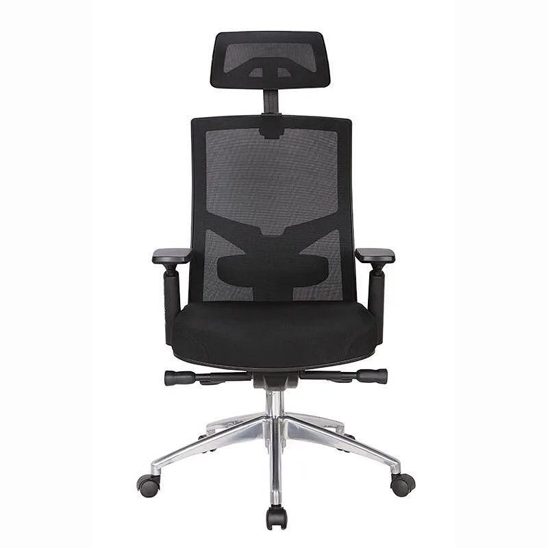 Pp Armrest Plastic Fiber Engineering Lifting Modern Ergonomic Staff High Back Office Executive Mesh Chair Swivel