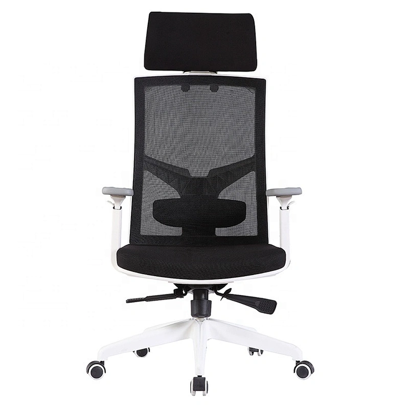 Ergonomic High Back Adjustable Swivel office Chair, Black Desk Mesh Office Chair with Armrest