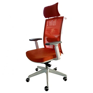 Ergonomic High Back Adjustable Swivel office Chair, Black Desk Mesh Office Chair with Armrest