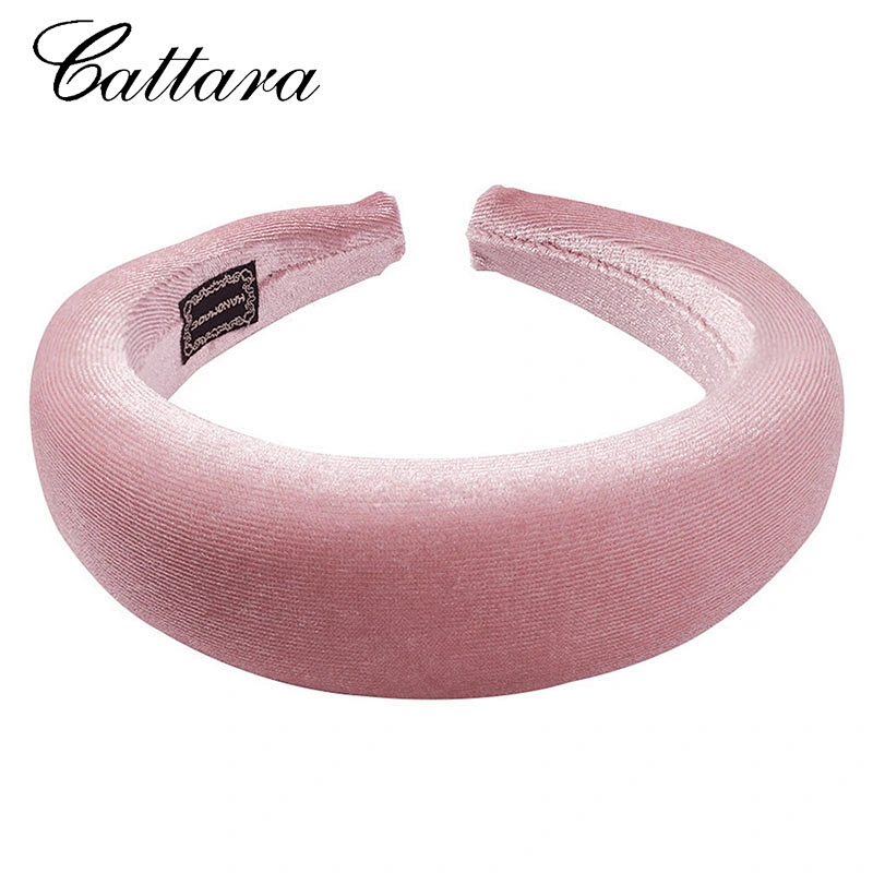 Hot-Selling Sponge Headbands Simple And Fashionable Gold Velvet Multicolor Hairband Hair Accessories