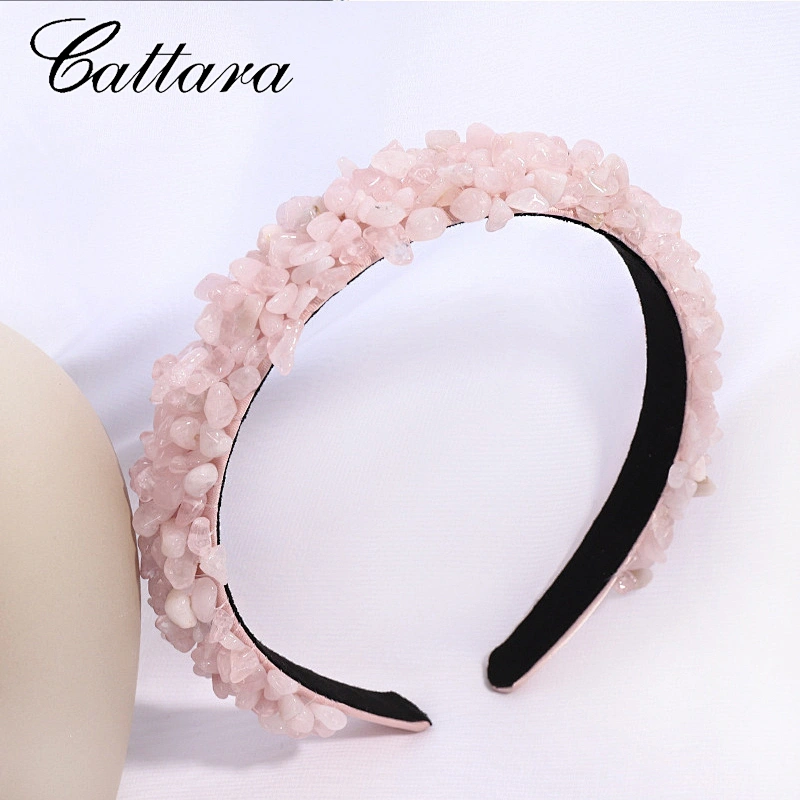 Baroque Style Natural Small Gravel Headband
