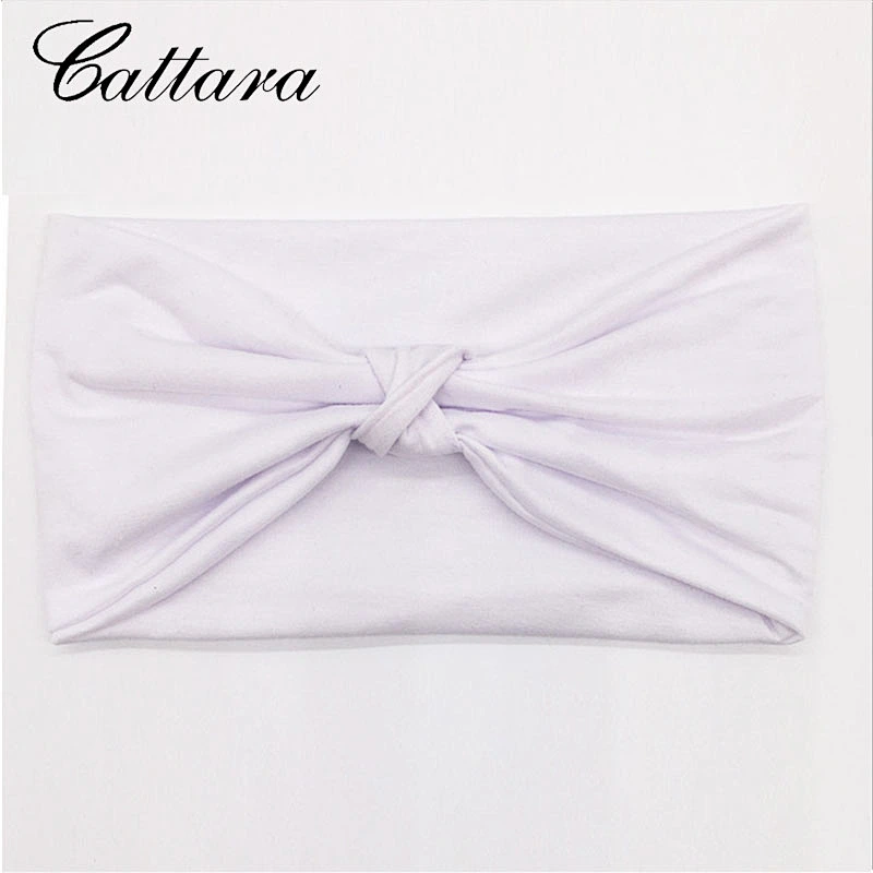 Women's All-Match Knotted Wide Brim Super Elastic Cotton Yoga Headband
