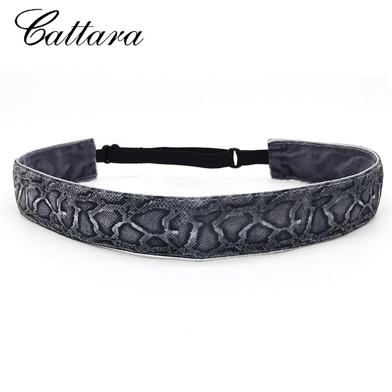 New Leopard Print Headband Ladies Sports Yoga Headband Elastic Non-slip Headband Casual Hair Accessories