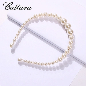 High Quality Bridal Pearl Wedding Hair Band  All-Match Jewelry For Ladies