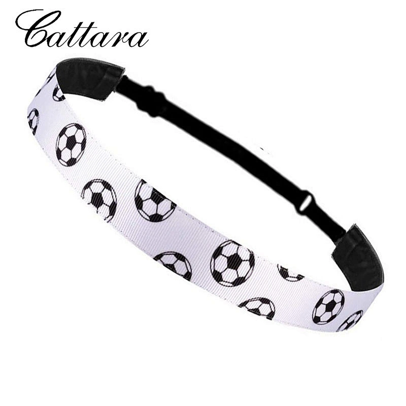 European And American Popular Football Sports Candy Color Yoga Headband  Running Non-Slip Hair Accessories