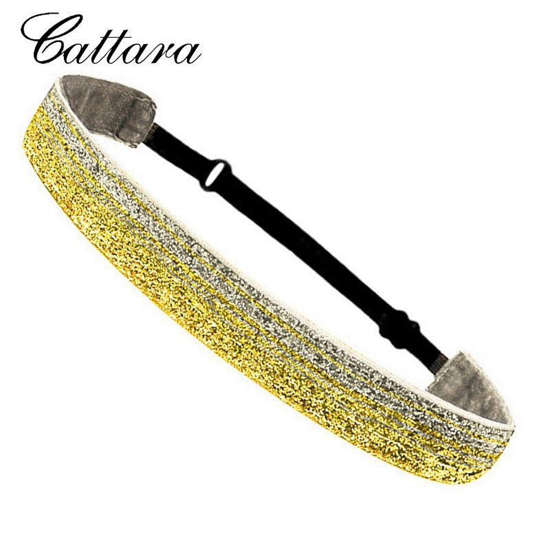 New Style Ladies Elastic Headband Non-Slip Velvet Flash Fashion Hair Accessories