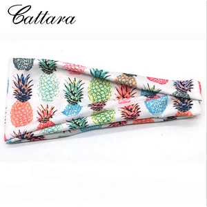 Wholesale Priting Wide Brim Sweat-Absorbent Yoga Hairband