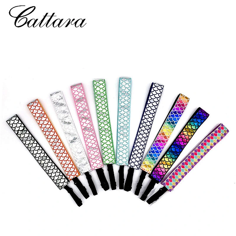 New Style Sports Headband Elastic Fish Scale Mermaid Hair Accessories