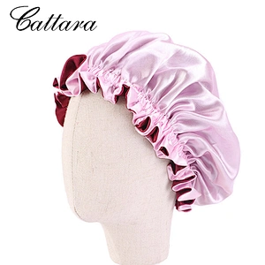 European And American Popular Lace Children'S Color Double Satin Round Hat,Baby Night Hat,Home Hat
