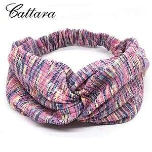 New Arrival Wide-Brim Headband Knotted Yoga Sport Elastic Hair Accessories
