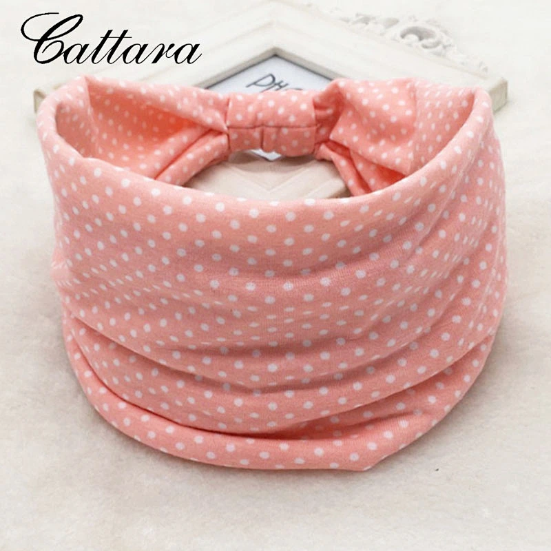 Bohemian Popular Sports Yoga Headband Sweat-Absorbent Stretch Cotton Extra-Wide Knotted Multicolor Hair Accessories