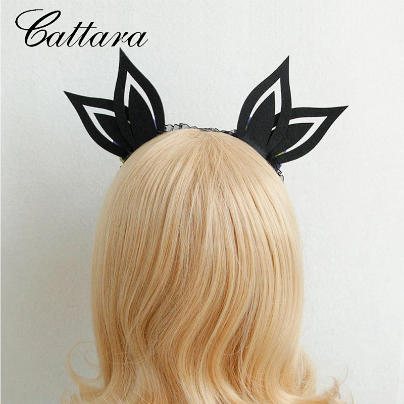 Bar DJ Ghost Festival Bunny Ears Hair Hoop