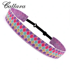 New Style Sports Headband Elastic Fish Scale Mermaid Hair Accessories