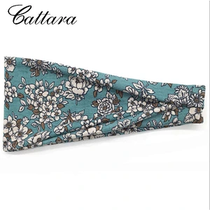 Wholesale Priting Wide Brim Sweat-Absorbent Yoga Hairband
