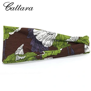 Wholesale Priting Wide Brim Sweat-Absorbent Yoga Hairband