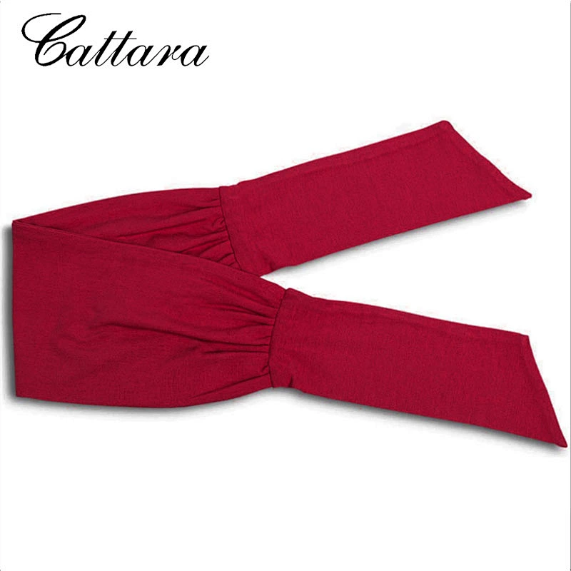 Ladies' Knotted Solid Color Turban Beauty Wide Brim Sport Headband