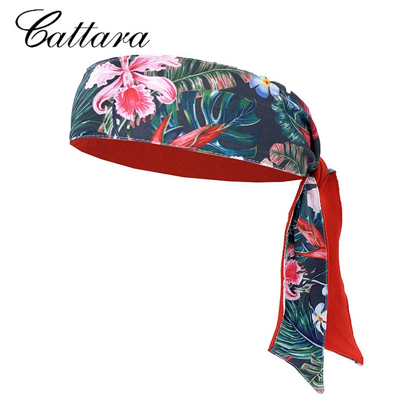 Men And Women Sports Headband Printing Sweat Absorbent Belt Fitness Yoga Tennis Running Hair Accessories