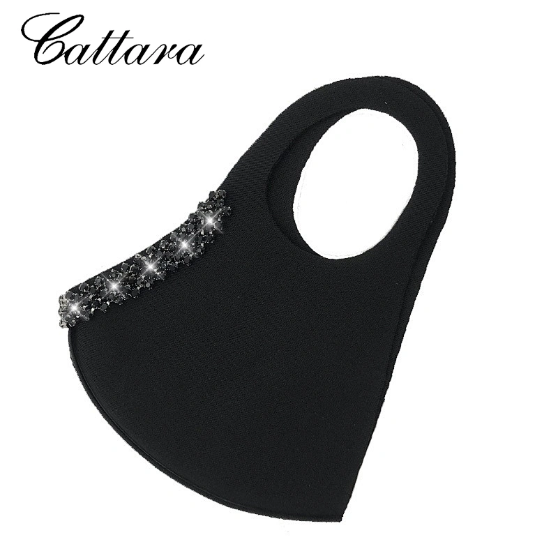 Dustproof Sunscreen Black Washable Adult Mask