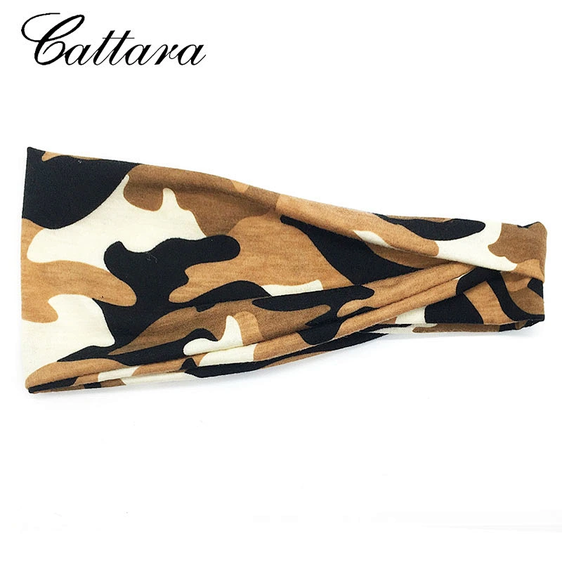 Men's Headband Camouflage Sports Fitness Sweat-Absorbent Headscarf  Running Headband