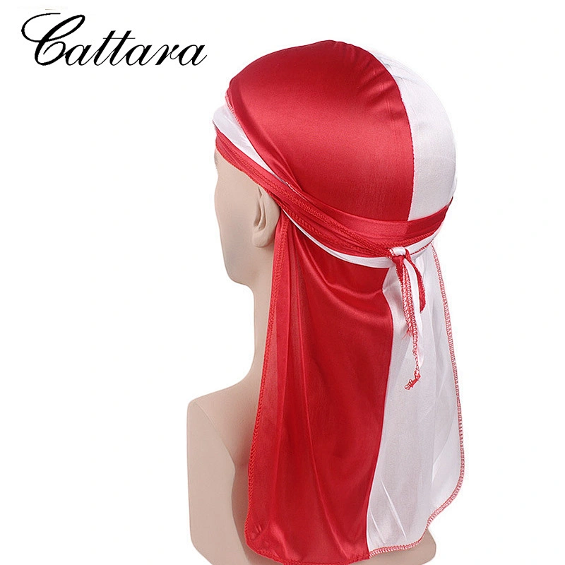 Long Silky Tail Scarf Muslim Headpieces Pirate Hat Durag Chemo Caps Skull Hat Turban hair band