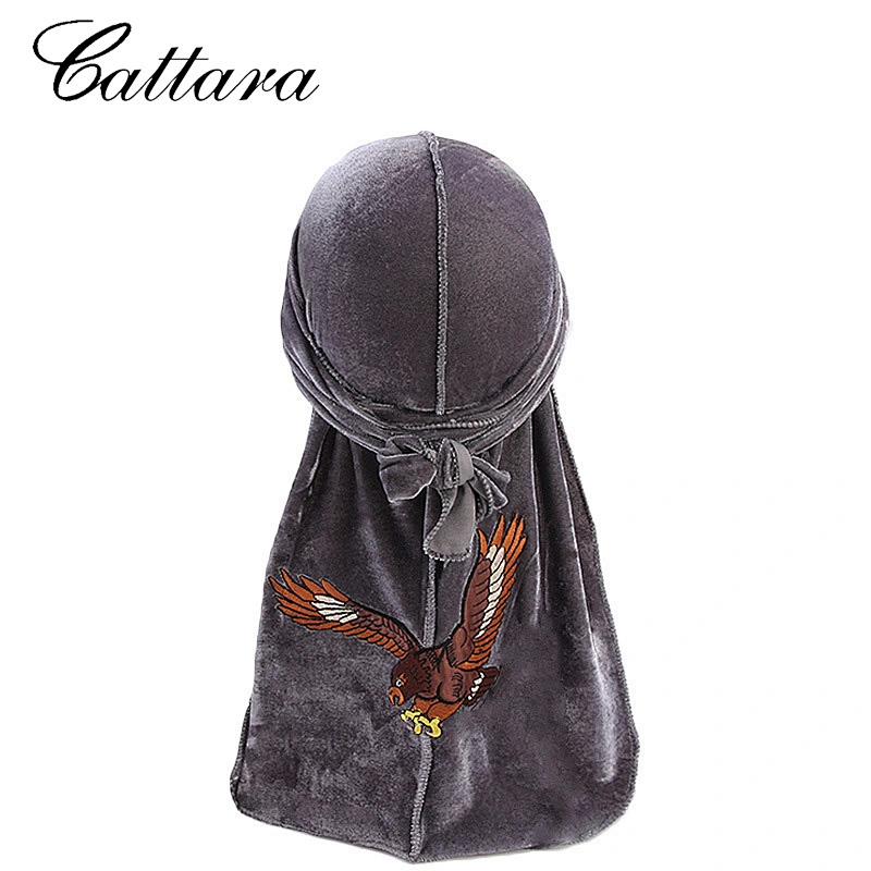 European And American Popular Gold Velvet Long Tail Pirate Hat,Eagle Embroidery Cape,Toe Cap