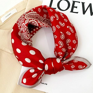 Fashion Western-style Scarf Multifunctional Mulberry Silk Scarf