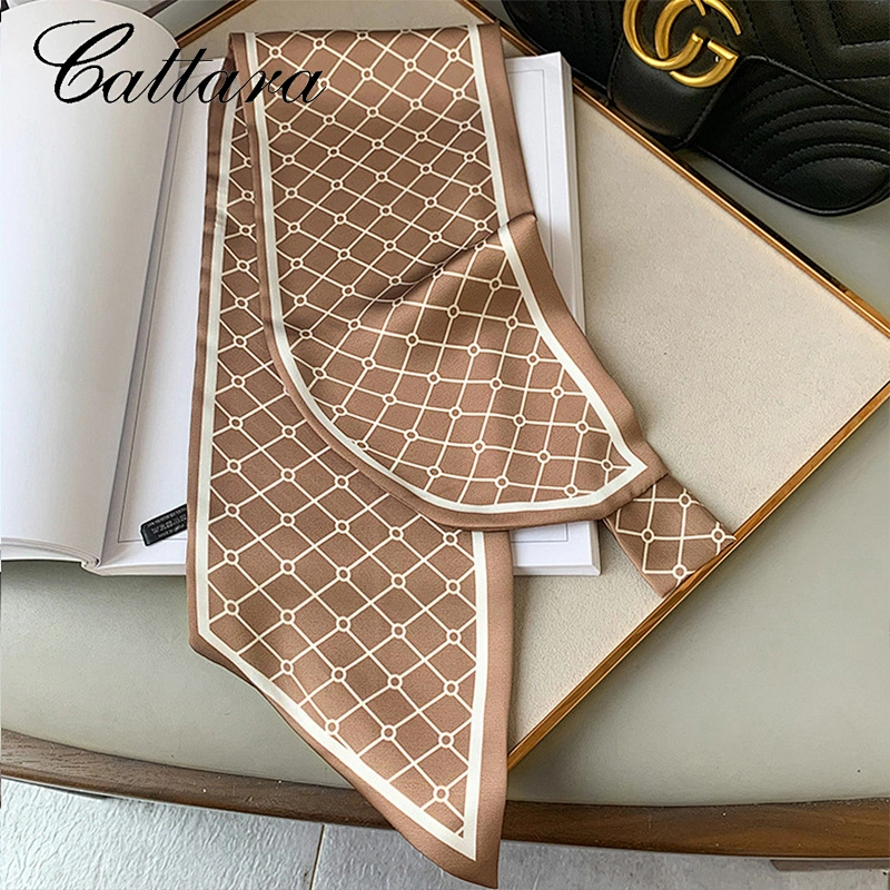 2020 Spring and Autumn Fashion Art Simulation Silk Scarf