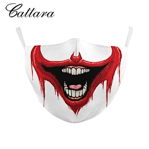 Halloween Digital Printing Male Adult Child Protection Adjustable Ear with Dust Mask