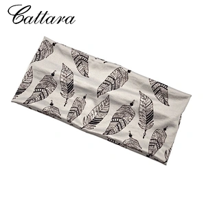 Hot Sale Ladies Printed Stretch Wide Beam Makeup Sports Yoga Essential