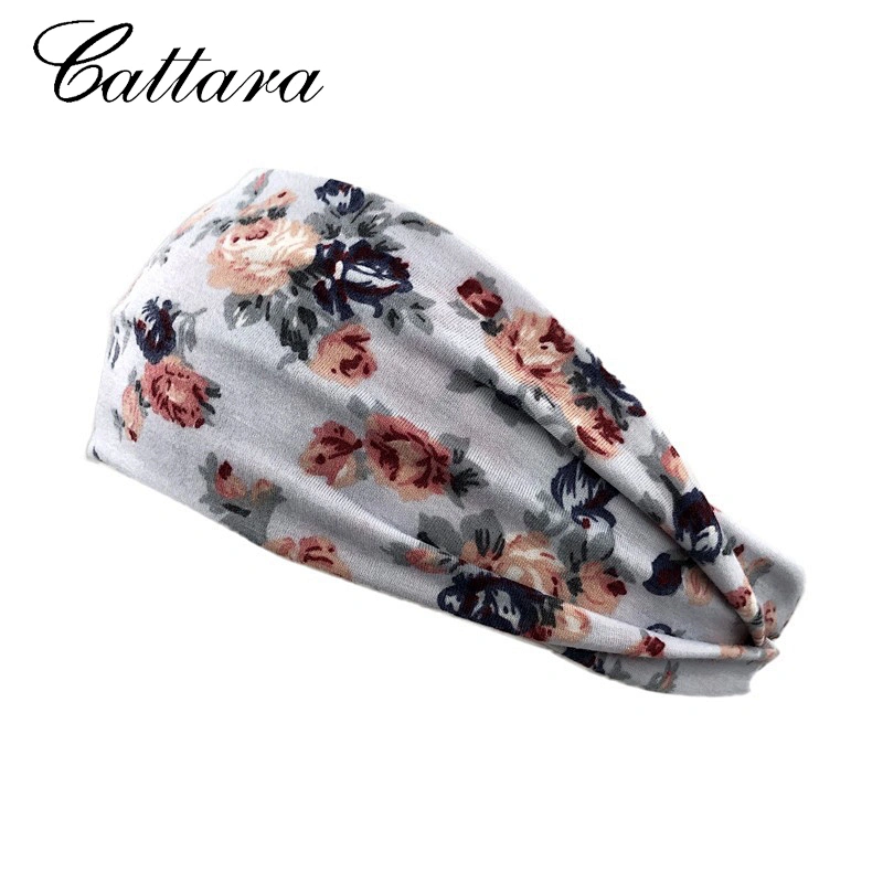 Hot-selling Bohemian Style Stretch-Printed Bouquet Headband