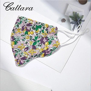 Dustproof Cotton Mask Printed Folding Ear Rope Adjustable Stereo Mask